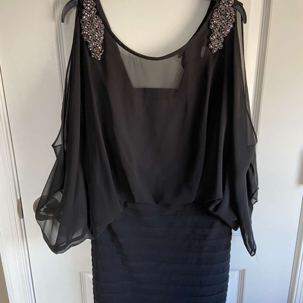 Black cocktail dress